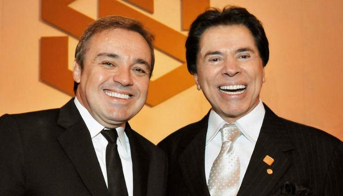 Gugu Liberato e Silvio Santos 