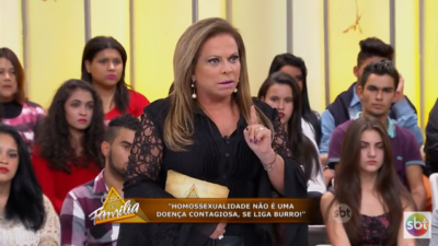 Christina Rocha no Casos de Família (Foto: Reprodução/SBT)