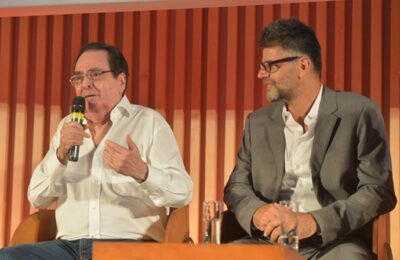 Benedito Ruy Barbosa e Luiz Fernando Carvalho. (Foto: Divulgação)