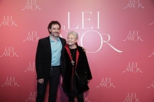 Vincent Villari e Maria Adelaide Amaral no lançamento de "A Lei do Amor" (Foto: Globo/Marcos Rosa)