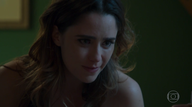 Bruna (Fernanda Vasconcellos) em cena de "Haja Coração" (Foto: Reprodução/Globo)