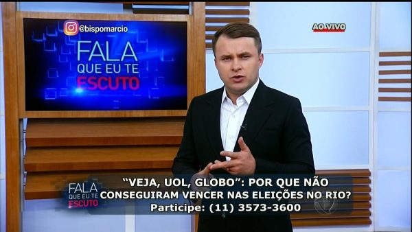 Igreja Universal faz oração ao vivo dentro de telejornal da Record ·  Notícias da TV