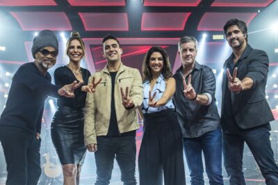 Carlinhos Brown , Ivete, André Marques, Thalita Rebouças, Victor e Leo
(Foto: Globo/Mauricio Fidalgo)