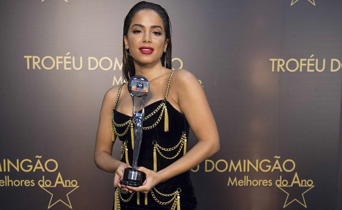 Anitta no "Melhores do Ano", no Faustão (Foto: Globo/Divulgação)