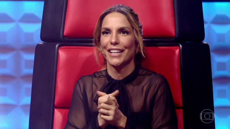 Ivete Sangalo (técnica) no "The Voice Kids" (Foto: Reprodução/Globo)