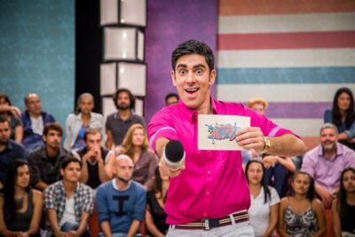 Marcelo Adnet na quarta temporada do 'Tá no Ar'
(Foto: Globo/Paulo Belote)