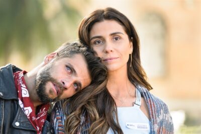 Mario (Bruno Gagliasso) e Alice (Giovanna Antonelli) em 