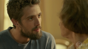 Cesar (Rafael Cardoso) em cena de "Sol Nascente" (Foto: Reprodução/Globo)