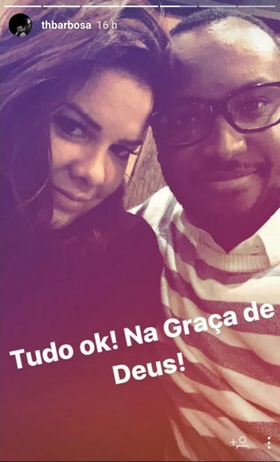 Thiaguinho e Fernanda Sousa  (Foto: Reprodução)