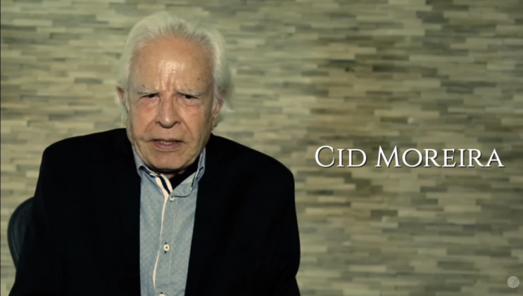 Cid Moreira (Foto - reprodução/Youtube)