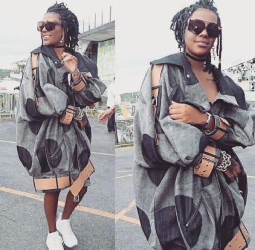 Ludmilla surge com look exótico e é criticada (Foto: Reprodução)