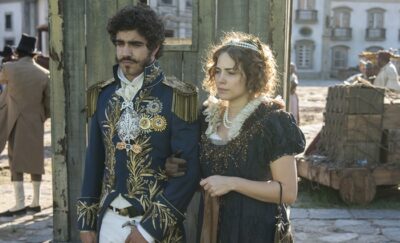 Dom Pedro (Caio Castro) e Leopoldina (Letícia Colin)
(Foto: Globo/Estevam Avellar)