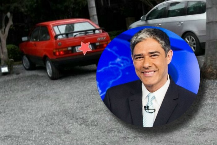 William Bonner faz coleção de carros antigos (Foto: O Dia Online)