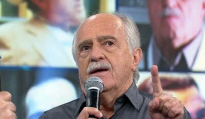 O ator Ary Fontoura: Foto - reprodução/TV Globo.