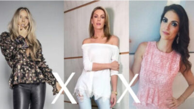 As maiores rivalidades da Tv; Adriane Galisteu, Ana Hickmann, Chris Flores (Foto: Montagem/TV Foco)