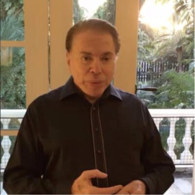 Silvio Santos gravou vídeo para falar com os telespectadores (Foto reprodução - Instagram)