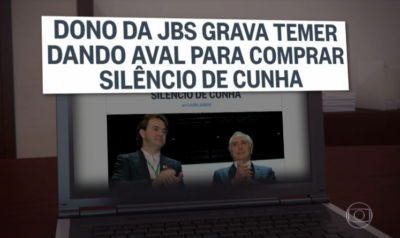 Globo segue fazendo ampla cobertura sobre acusações contra Temer e Aécio (Foto: Reprodução/Globo)