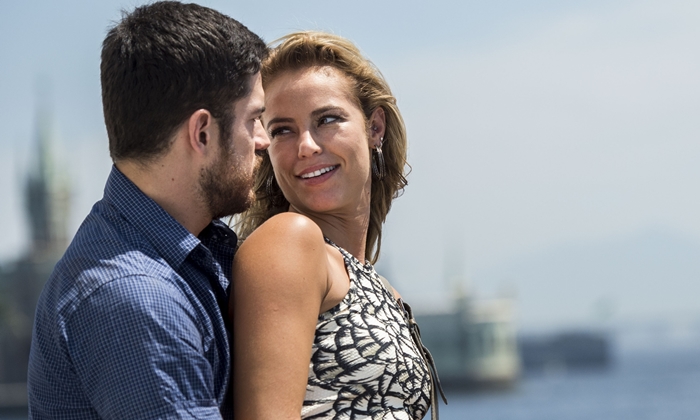 Zeca (Marco Pigossi) e Jeiza (Paolla Oliveira) em "A Força do Querer" (Foto: Globo/Mauricio Fidalgo)