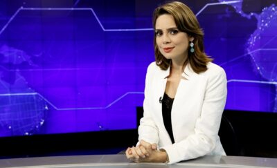 Rachel Sheherazade no SBT Brasil
(Foto: Lourival Ribeiro/SBT)