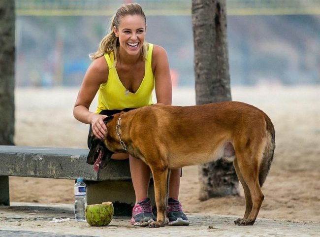 Paolla Oliveira e Iron (Foto: Divulgação)