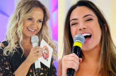 Eliana e Patrícia Abravanel (Foto: Divulgação/Reprodução/SBT)