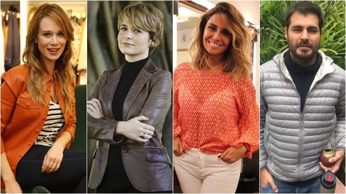 Mariana Ximenes, Cláudia Abreu, Giovanna Antonelli e Thiago Lacerda foram convidados para a série "Cidade Proibida". (Foto: Montagem/Divulgação)