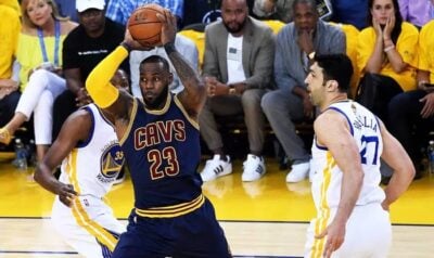 Golden State Warriors e Cleveland disputam finais da NBA. (Foto: Divulgação)