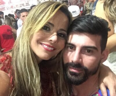 A atriz e o jogador estão juntos há dez anos. (Foto: Arquivo Pessoal)