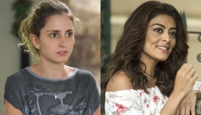 Carol Duarte (Ivana) e Juliana Paes (Bibi) em 