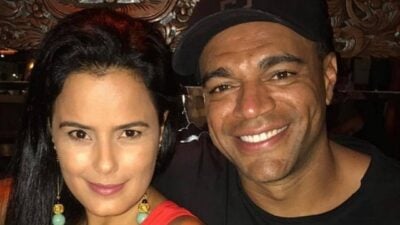 Luciele dá bronca em Denílson em rede social Foto: Reprodução/Instagram