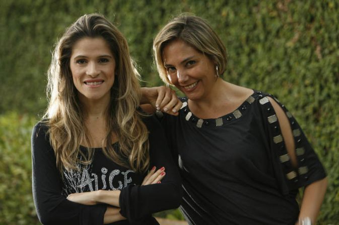 Ingrid Guimarães e Heloísa Périssé são amigas dentro e fora da televisão. (Foto: Divulgação)