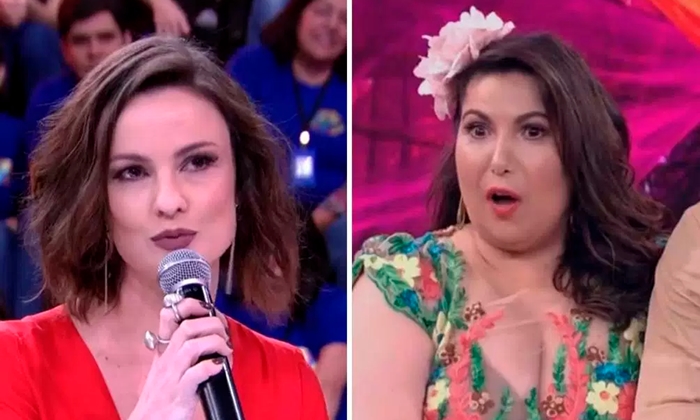 Carolina Kasting e Mariana Xavier na "Dança dos Famosos" (Foto: Reprodução/Globo)