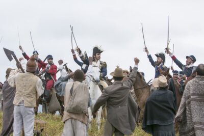 Dom Pedro proclama a independência do Brasil (Foto: Reprodução/Globo)