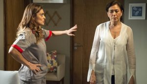 Bibi (Juliana Paes) e Silvana (Lilia Cabral) em cena de "A Força do Querer" (Foto: Globo/Estevam Avellar)