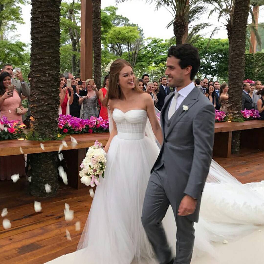 Veja fotos e vídeo do casamento de Marina Ruy Barbosa em Goiás