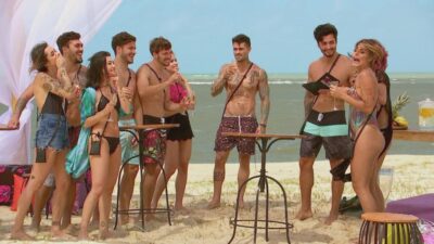 Participantes da segunda temporada do reality De Férias com o Ex Brasil na MTV
(Foto: Reprodução)