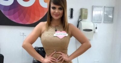 Valentina Francavilla, do Programa do Ratinho, revela ter sofrido aborto. (Foto: Reprodução)