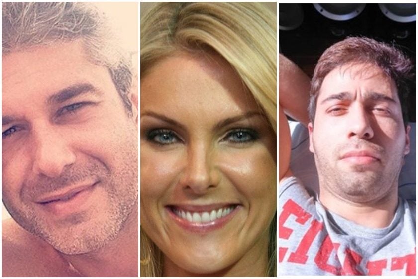 Gustavo Corrêa, a apresentadora Ana Hickmann e Rodrigo Pádua (Foto: Reprodução/Montagem)