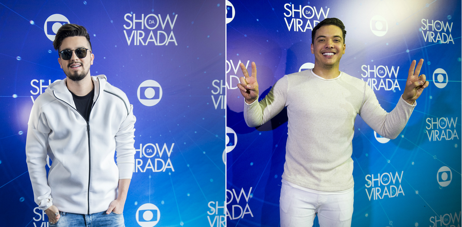 Luan Santana e Wesley Safadão farão show na virada da Globo (Foto: Divulgação)