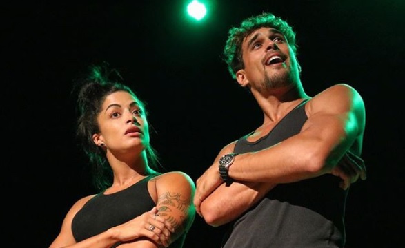 O casal Aline Riscado e Felipe Roque. (Foto: Reprodução/Instagram)