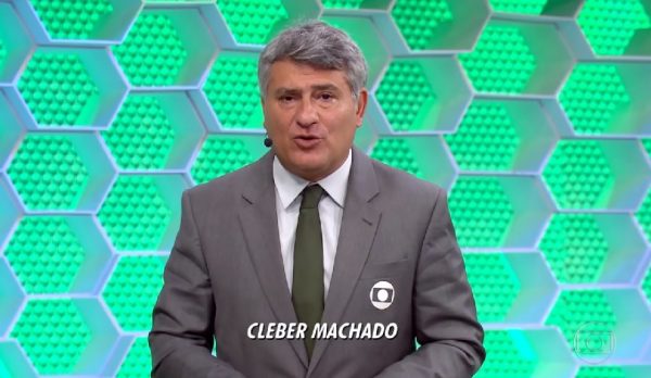 Com Cléber Machado futebol volta a Globo