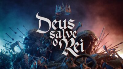 A novela Deus Salve o Rei estreou na noite desta terça-feira, 09/01, na Globo. (Foto: Reprodução/Globo)