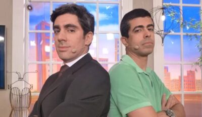 Marcelo Adnet e Marcius Melhem estrelam o Tá no Ar. (Foto: Reprodução)