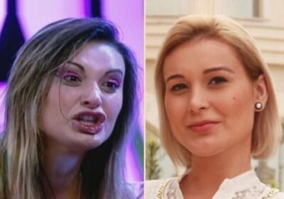 Urach antes e depois. Foto - montagem.