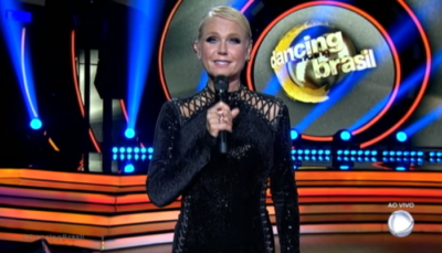 Xuxa no comando do Dancing Brasil 3
(Foto: Reprodução/Record)