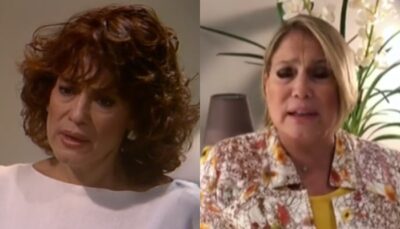 A atriz Susana Vieira relembra a novela Mulheres de Areia. (Foto: Reprodução/TV Globo)