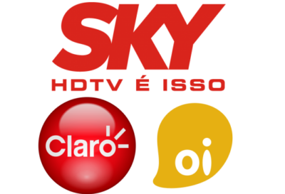 Algumas das operadoras de TV. Foto - montagem.