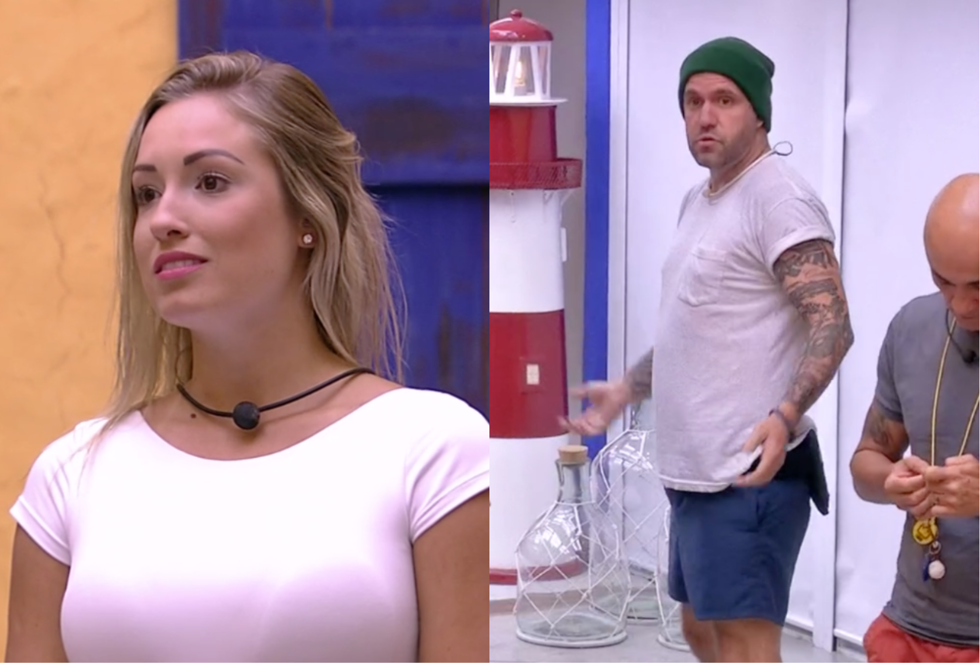 Ap s forma o de pared o no BBB18 J ssica e Caruso brigam e ela