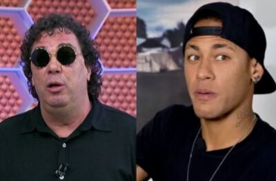 Neymar e Casagrande não se bicam (Foto: Montagem)