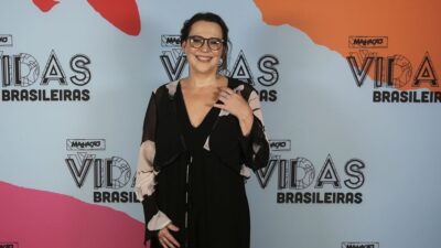 Ana Beatriz Nogueira participa do evento de lançamento de 'Malhação: Vidas Brasileiras' (Foto: Rapha Dias/Gshow)